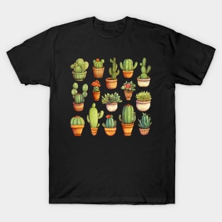 Cactuses and Succulents T-Shirt